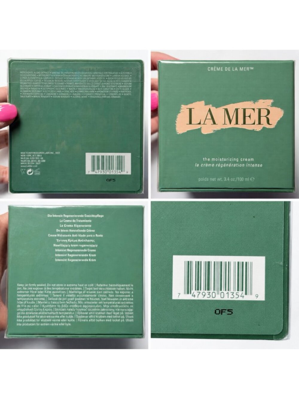 La Mer Moisturizing Cream 3.4 oz (100mL)—Costco Retail—NEW & SEALED - Picture 6 of 8